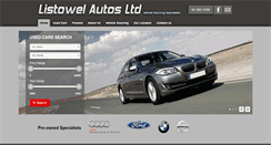 Desktop Screenshot of listowelautos.ie